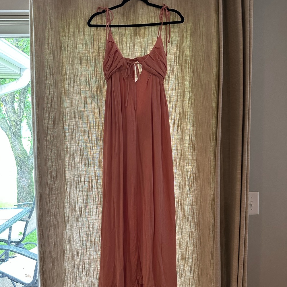 Petal & Pup Blush Mitcham Dress Tie-Strap